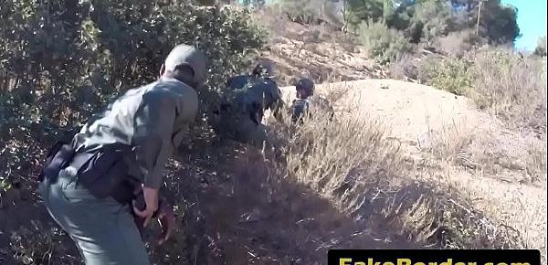  Fake border patrol puts law in his big cock sentenced teen amateur pussy outdoor